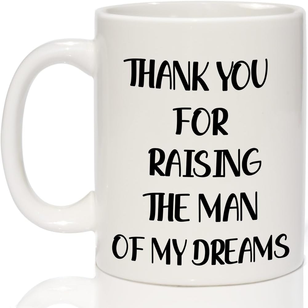 Christmas Gifts for Mother in Law Coffee Mug, Father Mother in Law Birthday Gifts from Daughter in Law, Mom in Law Christmas Gift