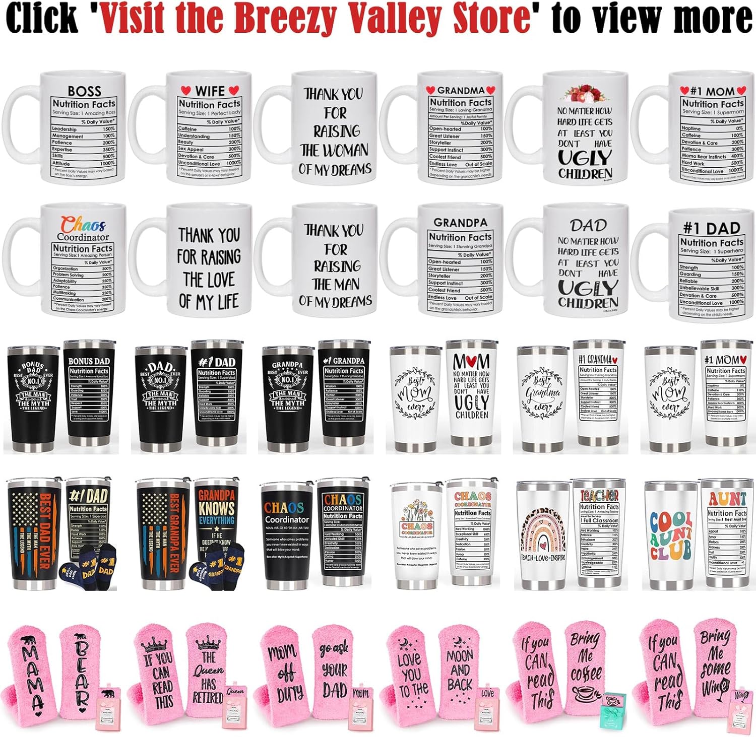 Christmas Gifts for Mother in Law Coffee Mug, Father Mother in Law Birthday Gifts from Daughter in Law, Mom in Law Christmas Gift